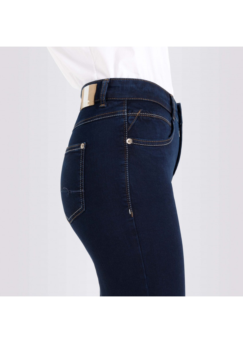 Женские темно-синие джинсы