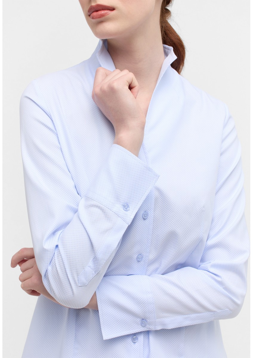 Женская голубая блузка ETERNA