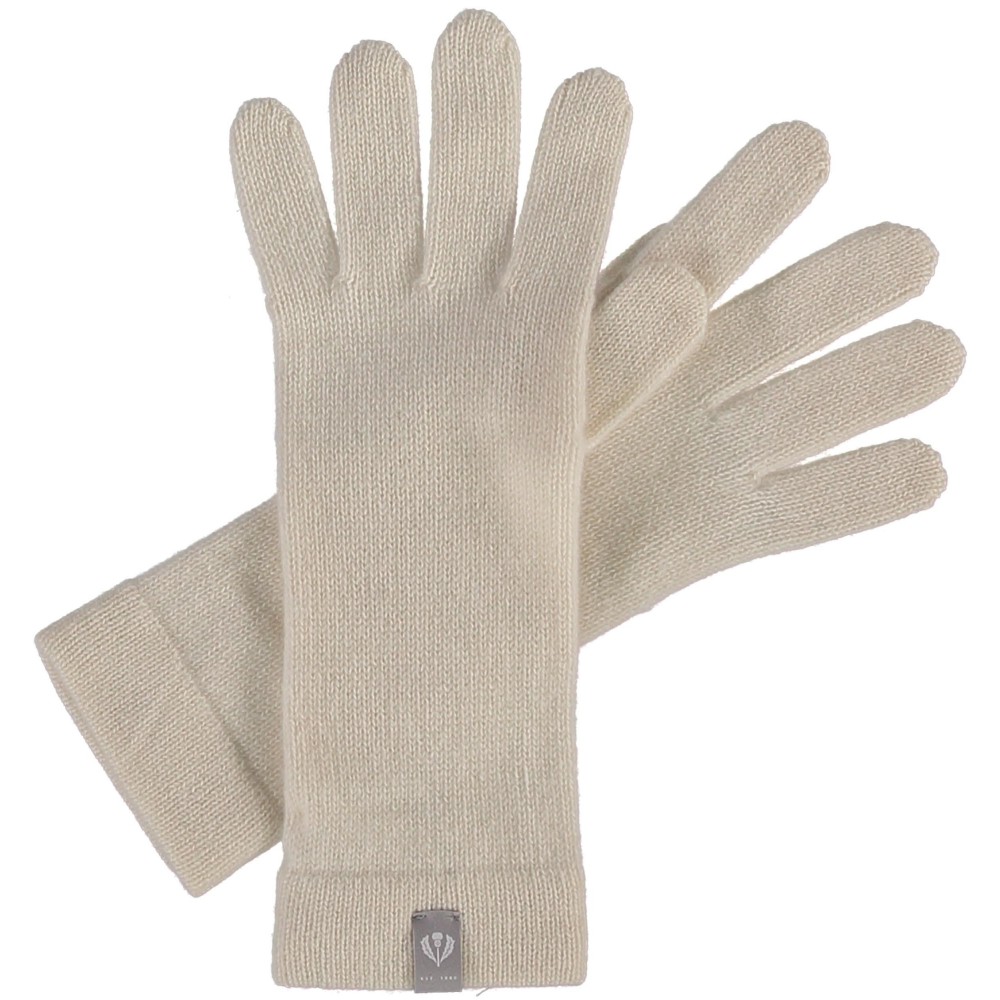 Женские белые перчатки
