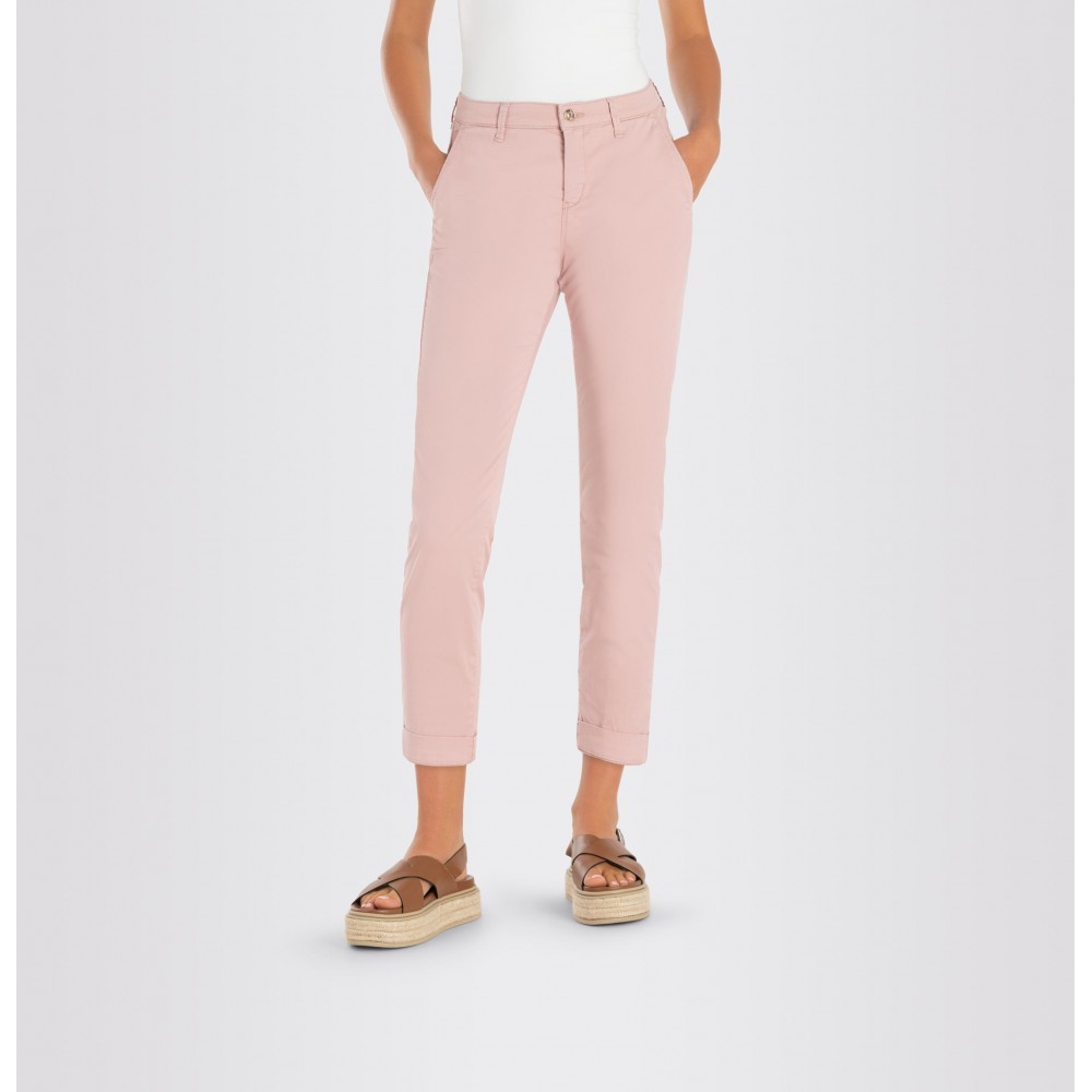 Женские светло-розовые брюки