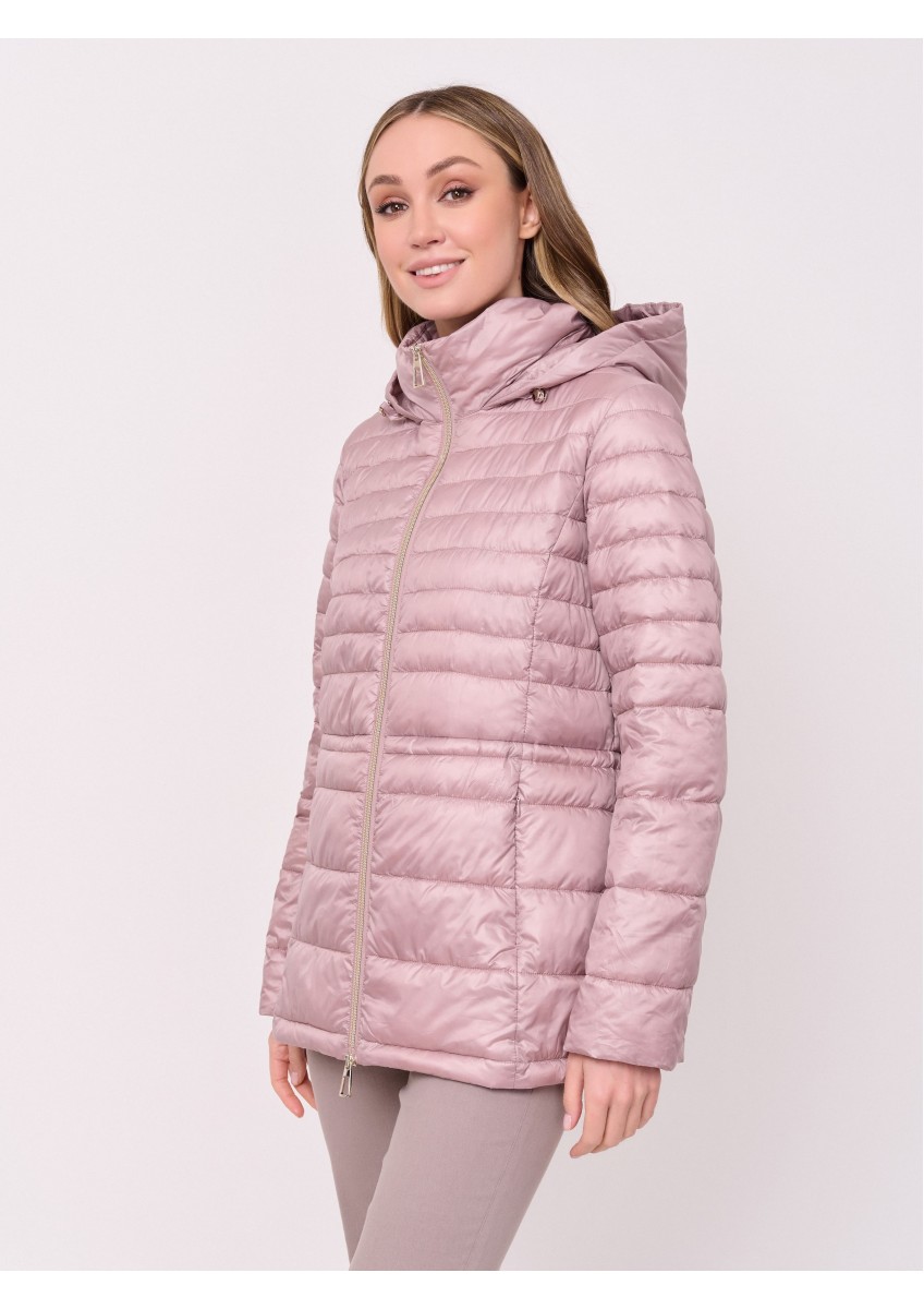 Женская серо-розовая куртка Franco Vello