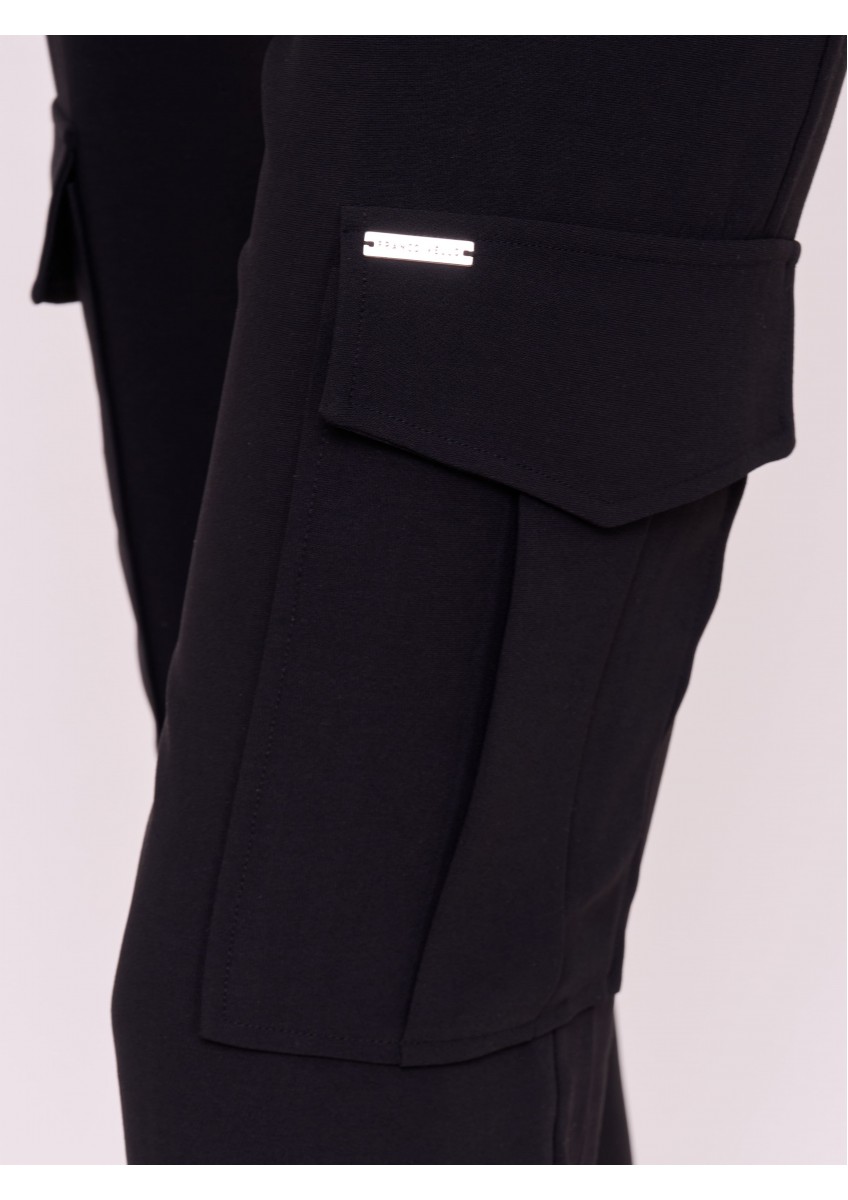 Женские черные брюки Franco Vello