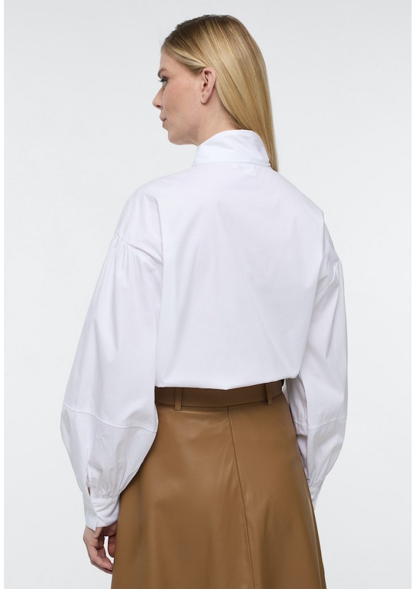 Женская белая блузка ETERNA