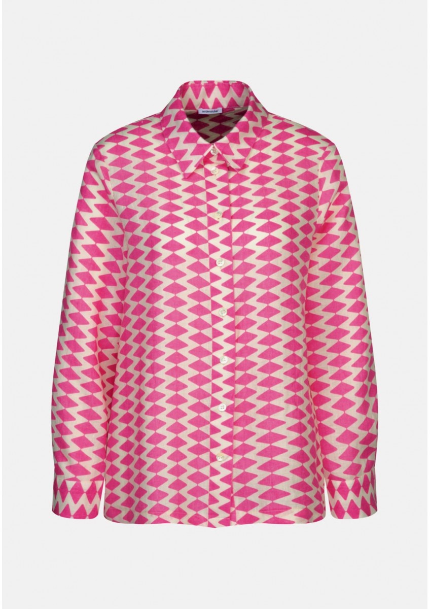 Женская розовая блуза Seidensticker