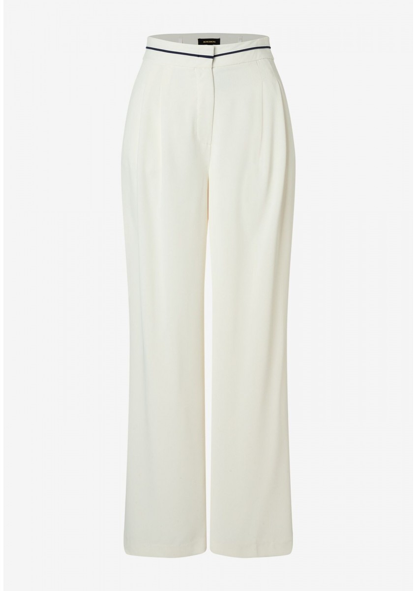 Женские белые широкие брюки MORE & MORE
